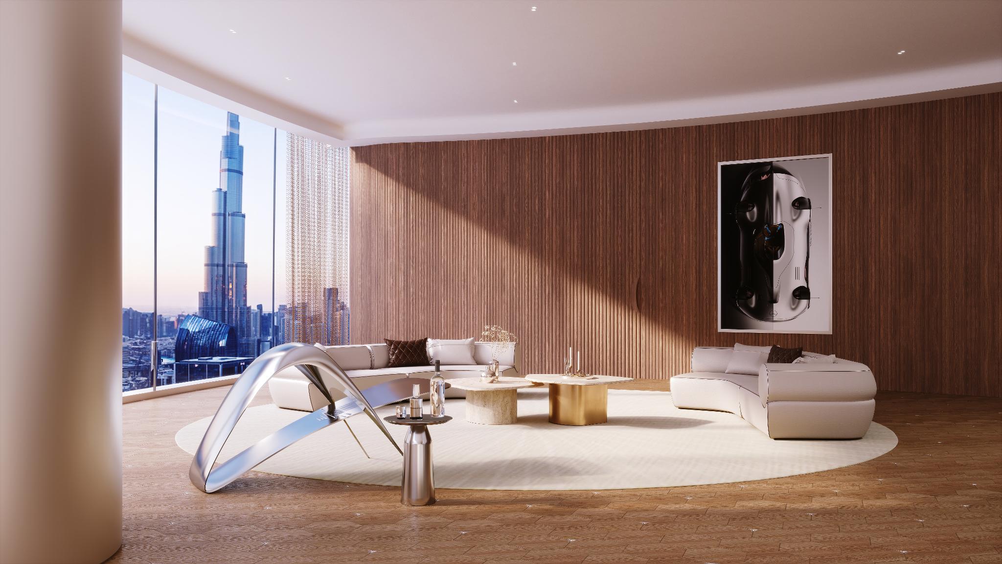 3 Bedroom Luxury Apartments & Penthouses for Sale in Mercedes Benz Palaces by Binghatti