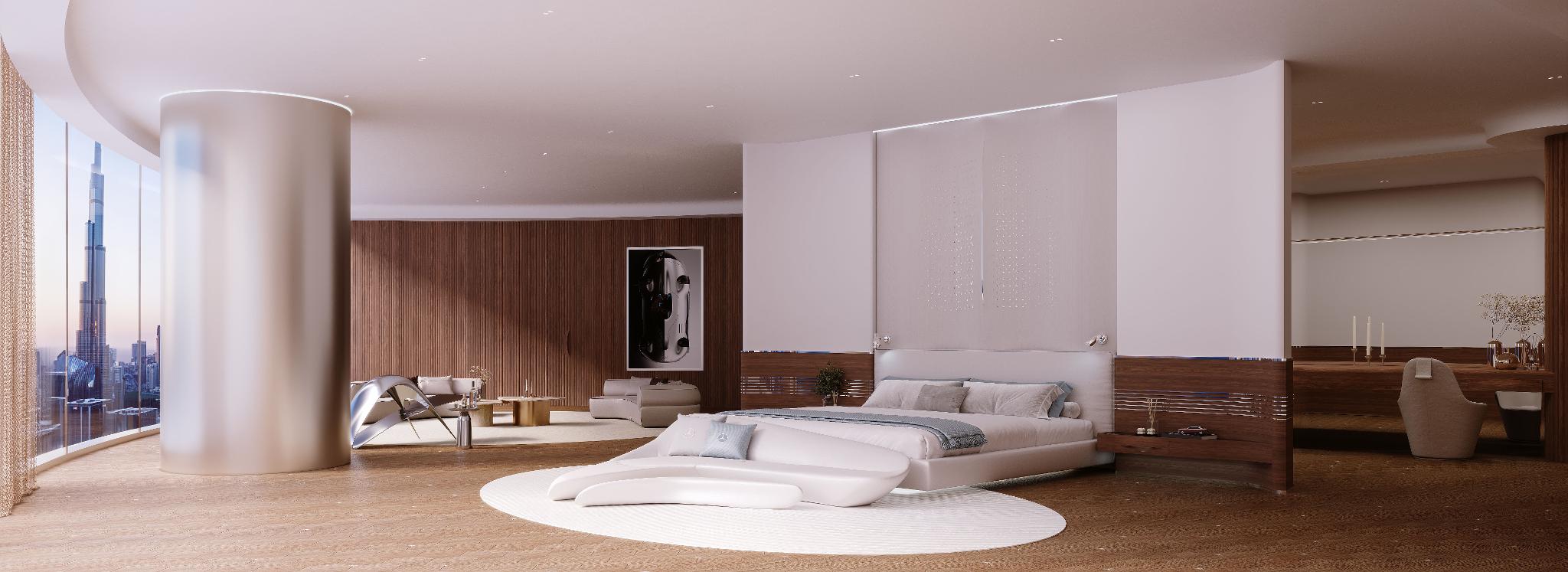 3 Bedroom Luxury Apartments & Penthouses for Sale in Mercedes Benz Palaces by Binghatti