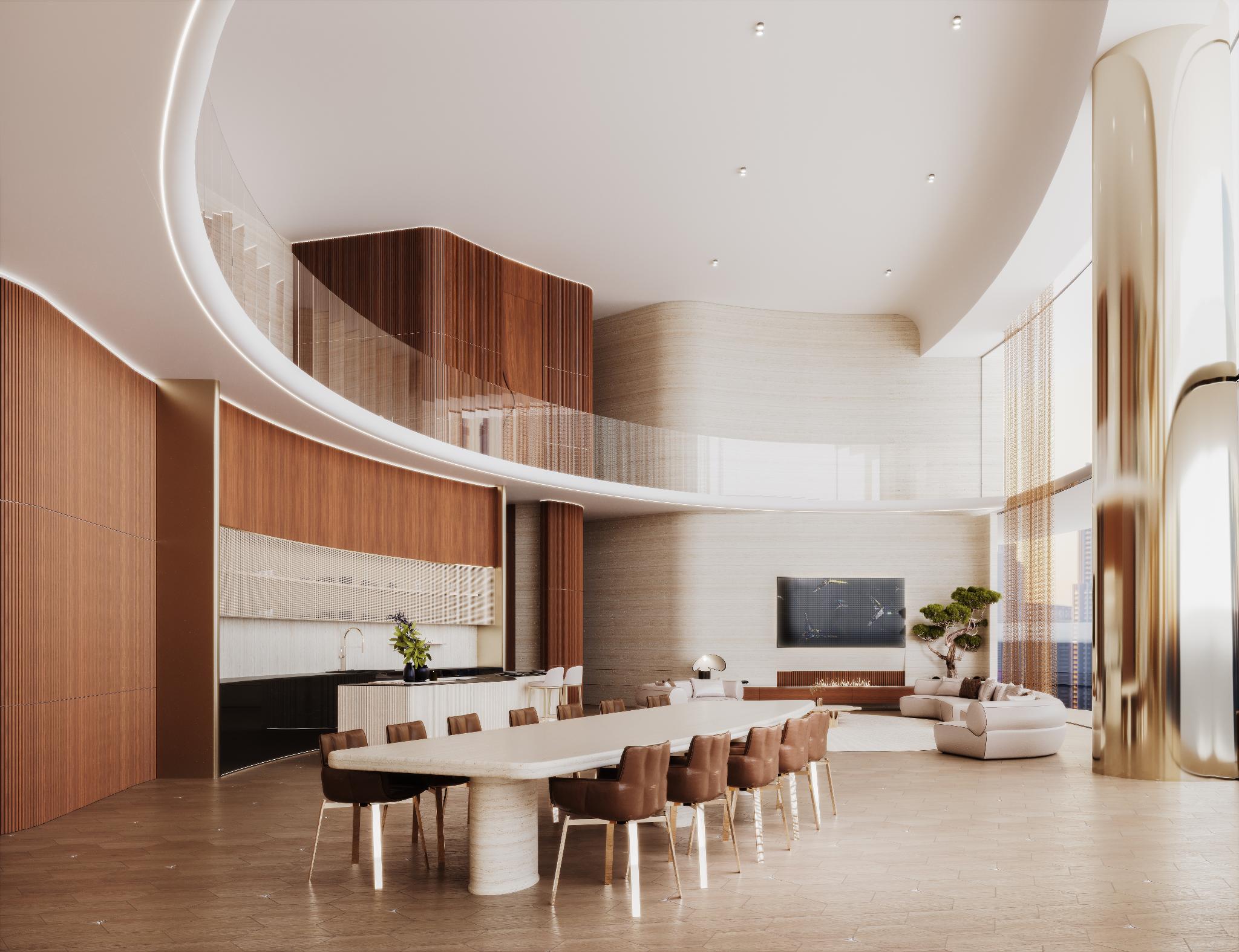 3 Bedroom Luxury Apartments & Penthouses for Sale in Mercedes Benz Palaces by Binghatti
