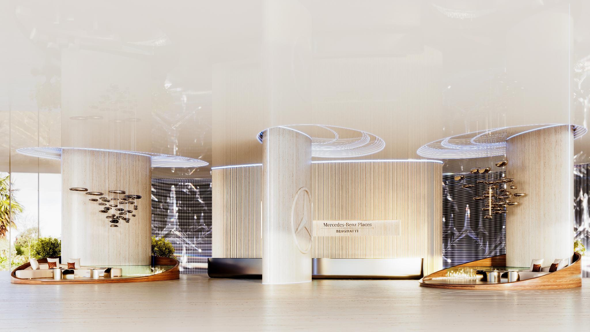 3 Bedroom Luxury Apartments & Penthouses for Sale in Mercedes Benz Palaces by Binghatti