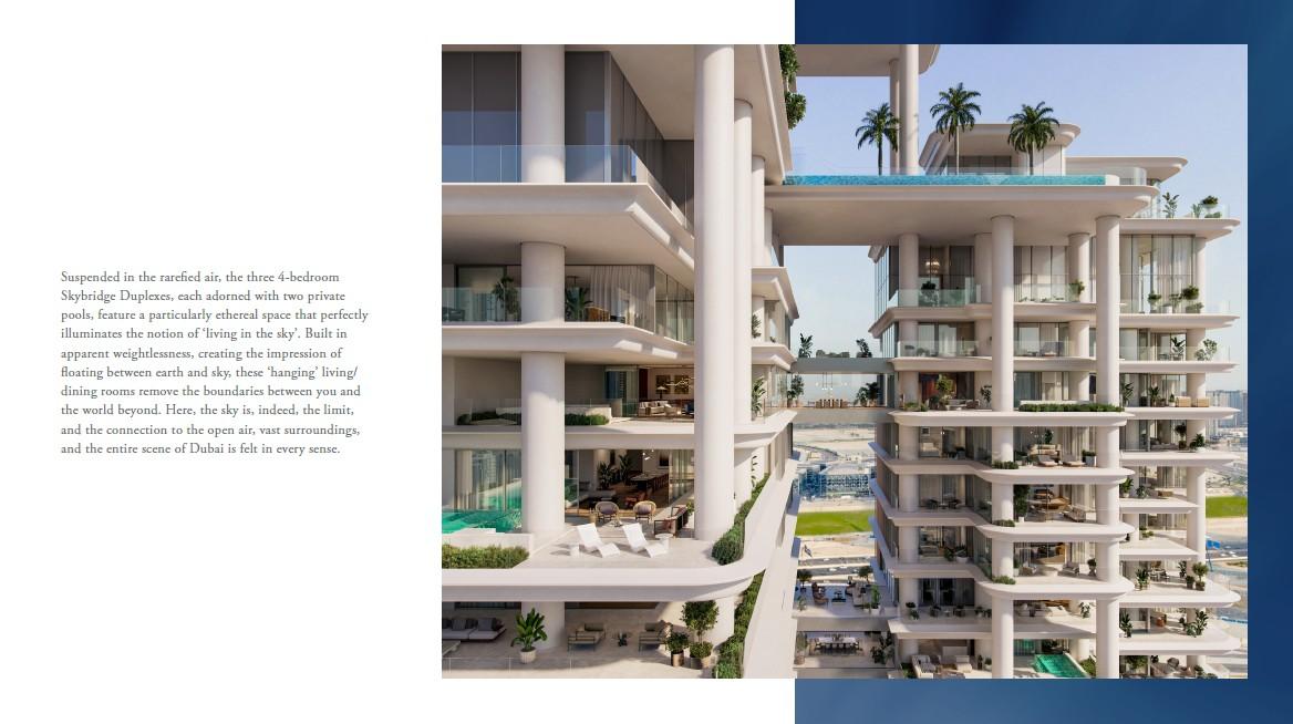 4 Bedroom Sky Bridge Duplex Apartment for Sale in VELA Viento by OMNIYAT
